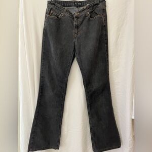 AJ ARMANI JEANS Women’s Size 30 Comfort Fit / Flared /Charcoal Gray Jeans.